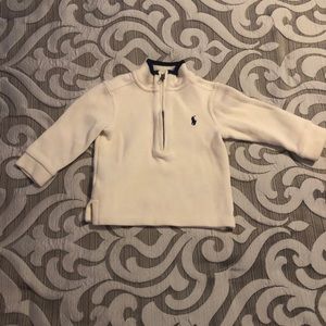 Ralph Lauren Polo half zip sweater 12 months